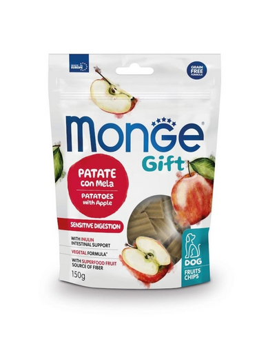 MONGE Dog Adult Sensitive digestion Burgonya almával 150 g