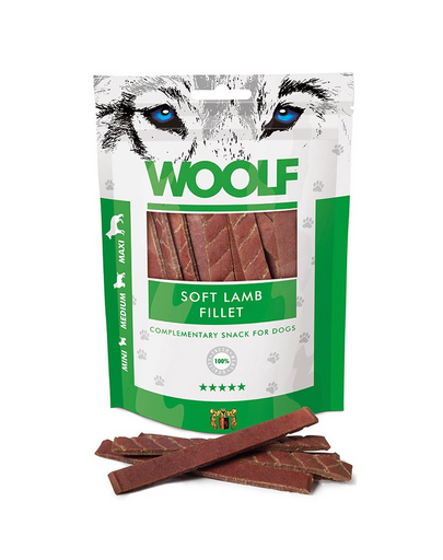 WOOLF Soft Lamb Fillet Puha báránycsíkok 100g