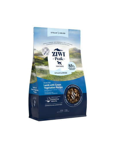ZIWIPEAK Dog Steam & Dried szárított kutyaeledel bárányhússal 1,5 kg