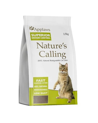 APPLAWS Nature's Calling Cat Litter 2.7 kg
