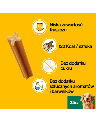 PEDIGREE Dentastix nagy fajták 8 x 270g