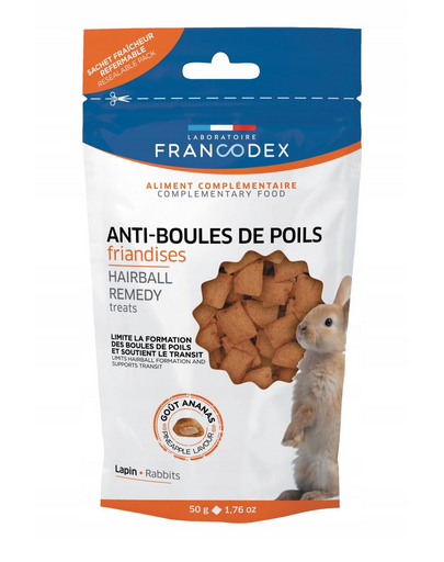 FRANCODEX Anti-csuklós csemege nyulaknak 50 g