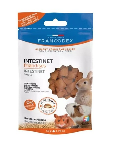 FRANCODEX Intestinet csemege rágcsálóknak és nyulaknak 50 g