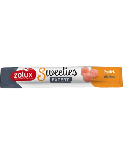 ZOLUX Krémes csemege kutyáknak csirkével SWEETIES with chicken 14 g