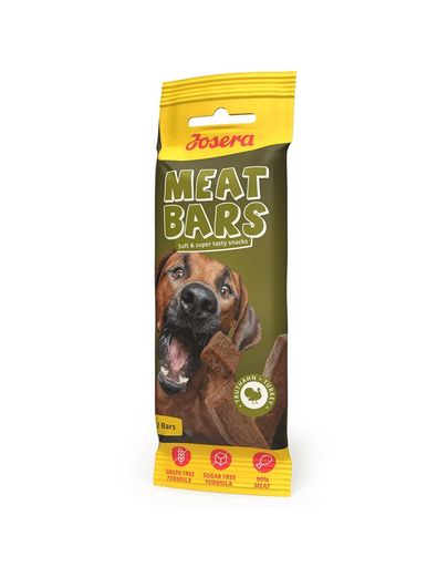 JOSERA Meat Bars Turkey szárított pulykahúsos finomságok szelet formájában 40g