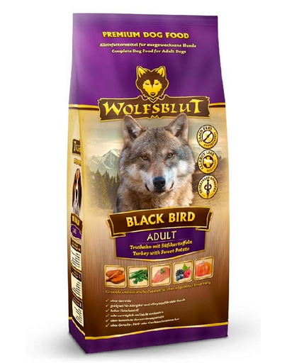 WOLFSBLUT Country Chicken Adult száraz kutyatáp pisztránggal és édesburgonyával 12,5 kg