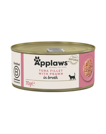 APPLAWS Cat tonhal és garnélarák 70g