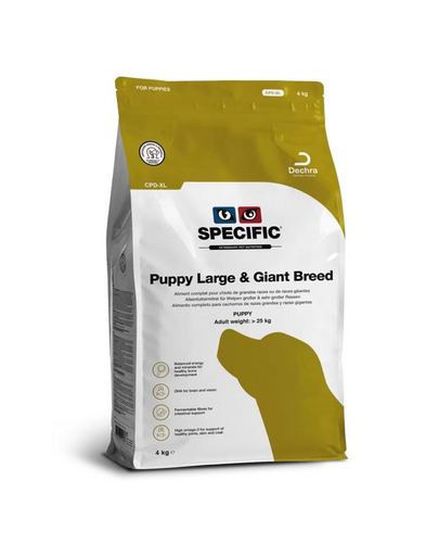 SPECIFIC Dog CPD-XL Puppy Large & Giant Breed 4 kg kölyökkutyatáp nagytestű fajták számára