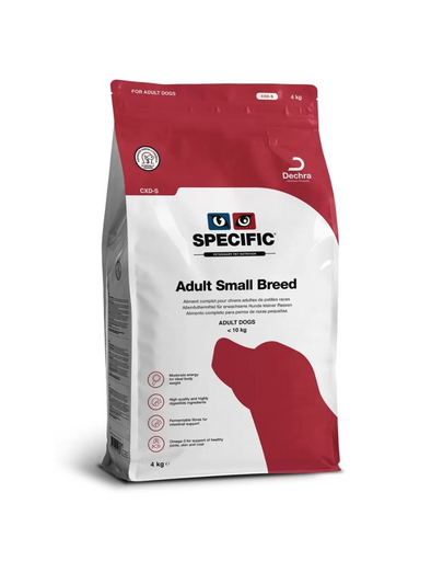 SPECIFIC Dog CXD-S Adult Small Breed 4 kg kis fajtájú kutyaeledel