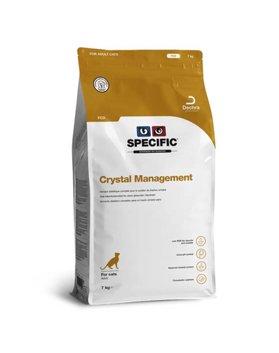 SPECIFIC Cat FCD Crystal Management 7 kg anti-struvit táplálék macskáknak