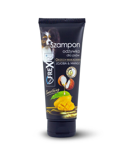FREXIN 2 az 1-ben sampon és kondicionáló kutyáknak Jojoba & Mango 220 g