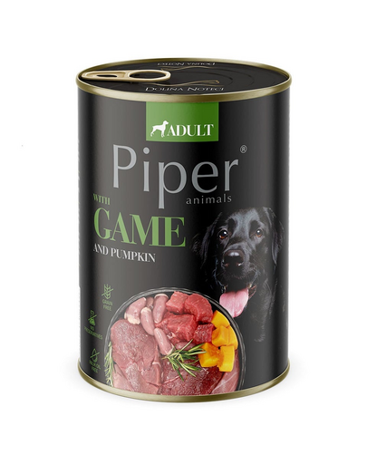 DOLINA NOTECI PIPER Nedvestáp vadhússal és sütőtökkel kutyáknak 400g