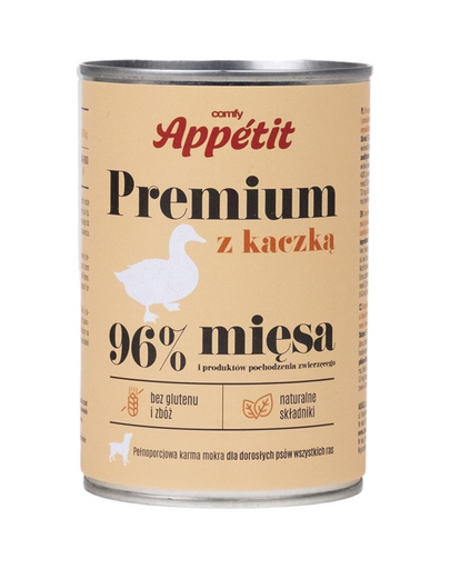 COMFY APPETIT PREMIUM kacsával 400 g