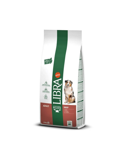 LIBRA Dog Adult Beef kutyatáp marhahússal 12kg