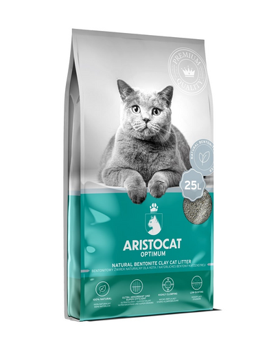 ARISTOCAT Optimum Natural 25 l bentonit macskaalom