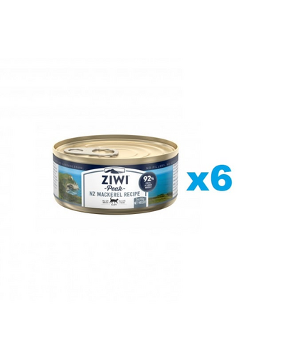 ZIWIPEAK Cat Mackerel 6 x 85 g