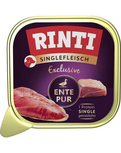 RINTI Singlefleisch Exclusive Duck Pure monoprotein kacsa 150 g