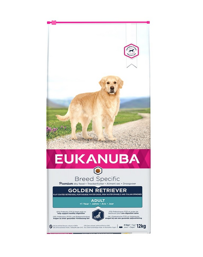 EUKANUBA Adult Breeds Specific Golden Retriever Chicken 12 kg
