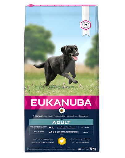 EUKANUBA Adult Large Breeds Chicken 15 kg
