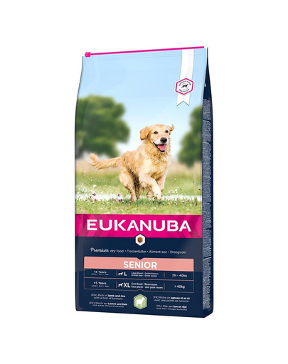 EUKANUBA Dog Dry Base Senior Large Breeds Lamb & Rice 2.5 kg