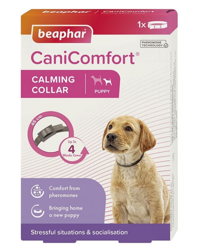 BEAPHAR CaniComfort Calmin Collar Puppy 45 cm feromon tartalmú nyakörv kiskutyáknak