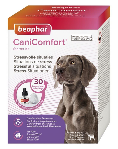 BEAPHAR CaniComfort Diffuser 48ml diffúzor feromonokkal kutyák számára