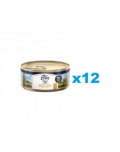ZIWIPEAK Cat Chicken Csirk 12 x 85 g