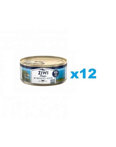 ZIWIPEAK Cat Mackerel Makréla 12 x 85 g