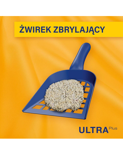 CATSAN Ultra Plus 15l csomós macskaalom