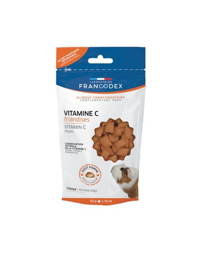 FRANCODEX C-vitaminos csemegék tengerimalacoknak 50 g