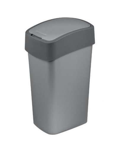 CURVER Hulladékkosár FLIP BIN 45 l Ezüst/grafit