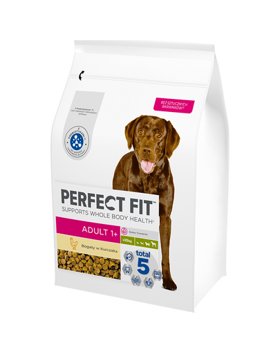 PERFECT FIT (Adult 1+) 2,6kg csirkében gazdag teljes értékű szárazeledel felnőtt, nagytestű kutyafajták számára