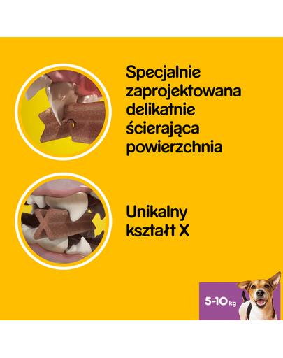 PEDIGREE DentaStix (kis fajták) fogászati csemegék kutyáknak 3 db. - 45 g