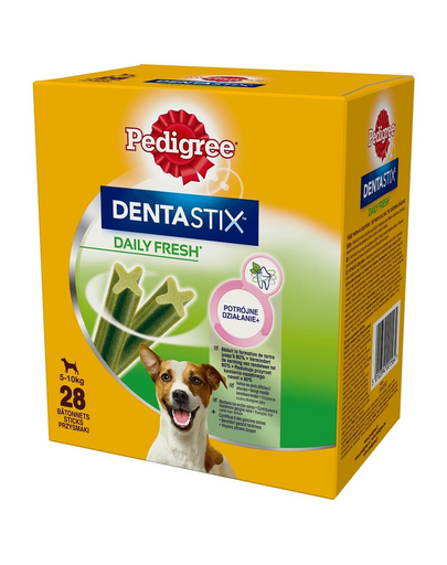 PEDIGREE DentaStix Daily Fresh csirke ízű jutalomfalat kistestű fajtáknak 4x110g