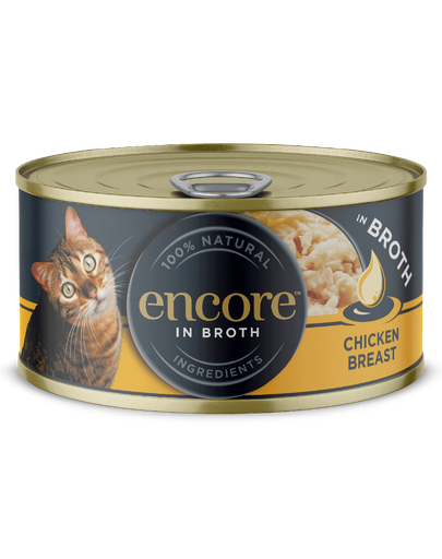 ENCORE Cat Multipack csirke húslevesben macskáknak 32x70g