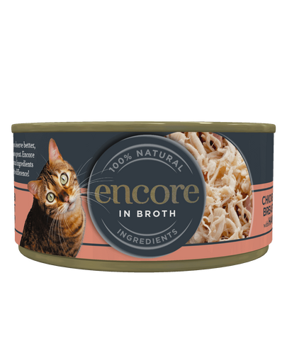 ENCORE Cat Multipack csirke húslevesben macskáknak 32x70g