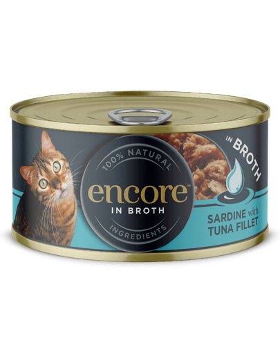 ENCORE Cat Multipack halak húslevesben macskáknak 32x70g