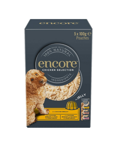 ENCORE Dog Multipak vegyes ízek csirkehússal zselében kutyáknak 20x100g