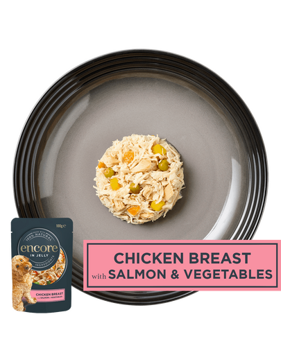 ENCORE Dog Multipak vegyes ízek csirkehússal zselében kutyáknak 20x100g