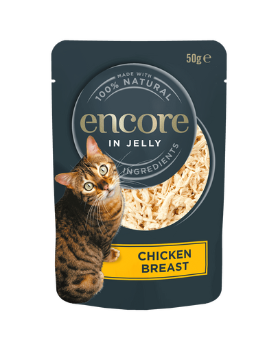 ENCORE Cat Multipak vegyes ízek csirkével zselében macskáknak 20x50g