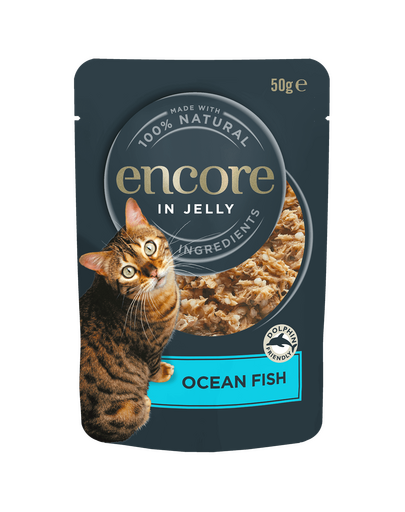 ENCORE Cat Multipak mix hal ízek zselében macskáknak 20x50g