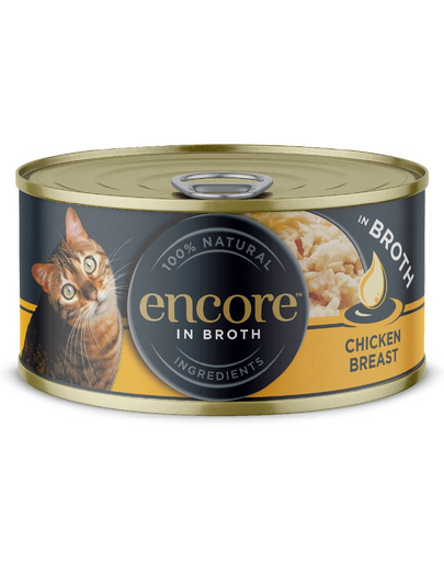 ENCORE Cat csirkemell húslevesben macskáknak 16x70g