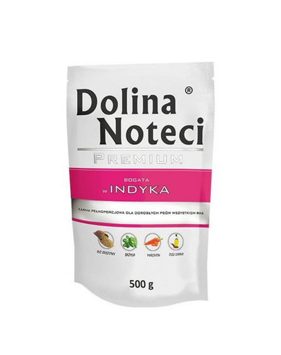 DOLINA NOTECI Prémium eledel pulykával 500g