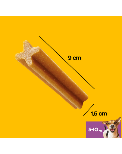 PEDIGREE DentaStix (kis fajták) fogászati csemegék kutyáknak 3 db. - 45 g