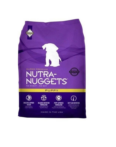 NUTRA NUGGETS Puppy közepes és kistestű fajtájú kölyökkutyáknak 15 kg