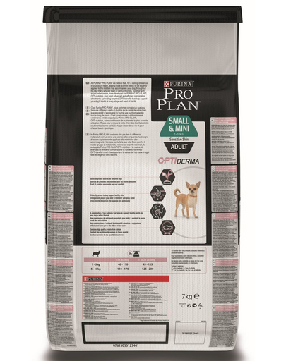 PURINA PRO PLAN SMALL - MINI ADULT Sensitive Skin 7kg