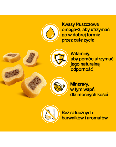 PEDIGREE Tasty Bites Chewy Slices kutyakaják marhahússal 155g