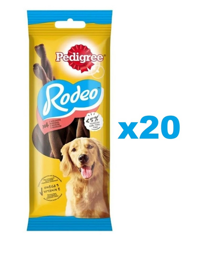 PEDIGREE Rodeo 20x70g kutyakaját marhahússal
