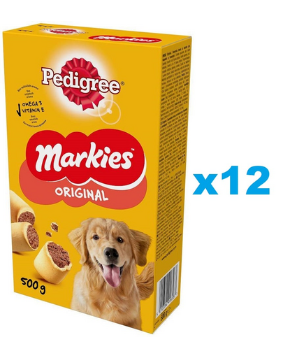 PEDIGREE Markies Original 12x500g Ropogós keksz felnőtt kutyáknak