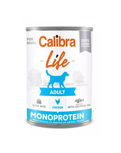 CALIBRA Dog Life Adult Chicken with Rice 400 g